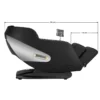Fauteuil de massage sakura confort plus 806 noir - Fauteuil massant de luxe - Fauteuil de massage professionnel - Fauteuil de massage SPA - Fauteuil de massage haut de gamme