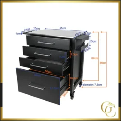 Assistant de tatouage pro ink 702 - Servante de tatouage Pro Ink 702 - Poste de tatouage Pro Ink 702 - Servante de tatouage Pro Ink 702 - Mobilier de tatouage professionnel
