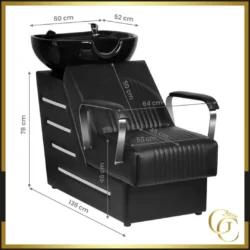 Bac à shampoing gabbiano orlean Bac à shampoing Gabbiano ORLEAN - Bac de lavage Gabbiano ORLEAN - mobilier de coiffure professionnel - mobilier de coiffure professionnel - Bac à shampoing pour salon de coiffure