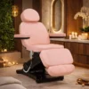 fauteuil esthétique électrique, fauteuil de soins esthétique, mobilier esthétique professionnel, table de soin électrique, fauteuil spa électrique, chaise esthétique motorisée, fauteuil esthétique réglable.