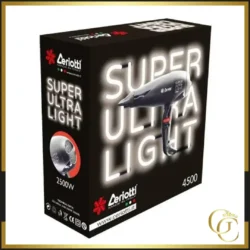 Ceriotti Super Ultra Light 4500 Schwarz - Friseurbedarf - Ceriotti Haartrockner - professioneller Haartrockner - Ceriotti 4500