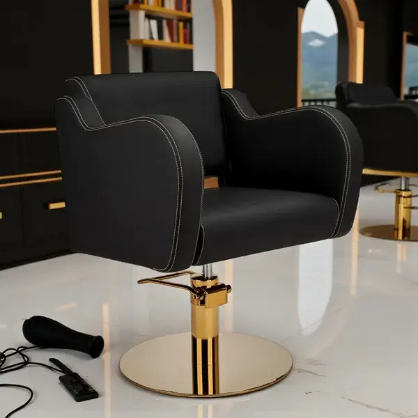 Fauteuil de coiffure HOLLY - chaise de coiffure HOLLY - Mobilier de Coiffure Professionnel - Fauteuils de coiffure professionnels - siège de coiffure professionnels