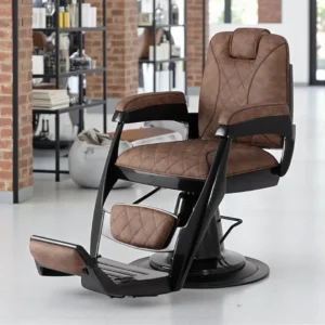 Fauteuil Barbier JUPITER 389 - Chaise barbier JUPITER 389 - mobilier de barbier professionnel - Fauteuil de barbier professionnel - mobilier de coiffure professionnel