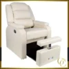 Fauteuil Pédicure Spa Hilton Beige - Chaise de pédicure SPA - mobilier esthétique haut de gamme - Fauteuil esthétique Hilton Beige - Fauteuil de pédicure SPA