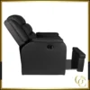 Fauteuil Pédicure Spa Hilton Noir - Chaise de pédicure SPA - mobilier esthétique haut de gamme - Fauteuil esthétique Hilton Noir - Fauteuil de pédicure SPA