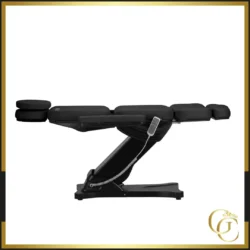 Fauteuil de soins électrique Classic 3 moteurs noir - Fauteuil de soins esthétique électrique - mobilier esthétique professionnel - fauteuil de soins esthétique professionnel - fauteuil esthétique professionnel