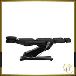Fauteuil de soins électrique Classic 3 moteurs noir - Fauteuil de soins esthétique électrique - mobilier esthétique professionnel - fauteuil de soins esthétique professionnel - fauteuil esthétique professionnel