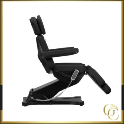 Fauteuil de soins électrique Classic 3 moteurs noir - Fauteuil de soins esthétique électrique - mobilier esthétique professionnel - fauteuil de soins esthétique professionnel - fauteuil esthétique professionnel
