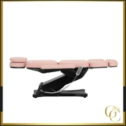 Fauteuil de soins électrique Classic 3 moteurs Rose - Fauteuil de soins esthétique électrique - mobilier esthétique professionnel - fauteuil de soins esthétique professionnel - fauteuil esthétique professionnel
