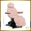 Fauteuil de soins électrique Classic 3 moteurs Rose - Fauteuil de soins esthétique électrique - mobilier esthétique professionnel - fauteuil de soins esthétique professionnel - fauteuil esthétique professionnel