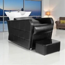 Hair System HSB07 Bac à shampoing Hair system HSB07 - Bac de lavage Hair system HSB07 - Bac à shampoing professionnel - Bac de lavage pour salon de coiffure - Mobilier de coiffure professionnel