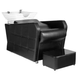 Hair System HSB07 (3) Bac à shampoing Hair system HSB07 - Bac de lavage Hair system HSB07 - Bac à shampoing professionnel - Bac de lavage pour salon de coiffure - Mobilier de coiffure professionnel