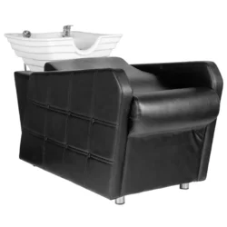 Hair System HSB07 (4) Bac à shampoing Hair system HSB07 - Bac de lavage Hair system HSB07 - Bac à shampoing professionnel - Bac de lavage pour salon de coiffure - Mobilier de coiffure professionnel