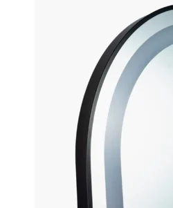 Miroir de coiffure LOOP CB - Poste de coiffage LOOP CB - Mobilier pour salon de coiffure - Coiffeuse avec miroir Led - Poste de coiffure professionnel