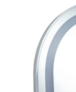 Miroir de coiffure LOOP CP - Poste de coiffage LOOP CP - Mobilier pour salon de coiffure - Coiffeuse avec miroir Led - Poste de coiffure professionnel