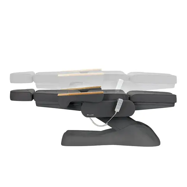 Fauteuil de soins esthétique lux 273b gris - mobilier esthétique pour salon SPA - Mobilier Esthétique Professionnel - Fauteuil Esthétique Électrique - Fauteuil de Tatouage Lux 273B Gris