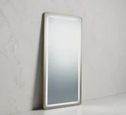 REC-CG-Large Miroir de coiffure rec cg - Poste de coiffage rec cg - Mobilier pour salon de coiffure - Coiffeuse avec miroir Led - Poste de coiffure professionnel