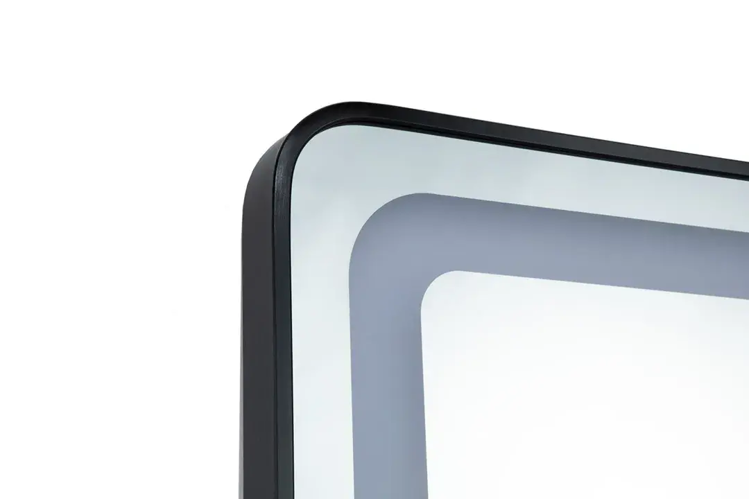 Miroir de coiffure rec cb - Poste de coiffage rec cb - Mobilier pour salon de coiffure - Coiffeuse avec miroir Led - Poste de coiffure professionnel