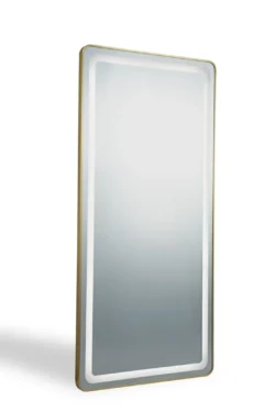 Miroir de coiffure rec cg - Poste de coiffage rec cg - Mobilier pour salon de coiffure - Coiffeuse avec miroir Led - Poste de coiffure professionnel