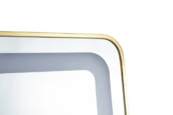 REC_CG (5) Miroir de coiffure rec cg - Poste de coiffage rec cg - Mobilier pour salon de coiffure - Coiffeuse avec miroir Led - Poste de coiffure professionnel