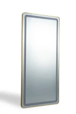 Miroir de coiffure rec cg - Poste de coiffage rec cg - Mobilier pour salon de coiffure - Coiffeuse avec miroir Led - Poste de coiffure professionnel
