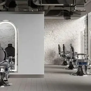 Miroir de coiffure RIM CP - Poste de Coiffure RIM CP - poste de coiffure professionnel - poste de coiffage professionnel - mobilier de coiffure professionnel