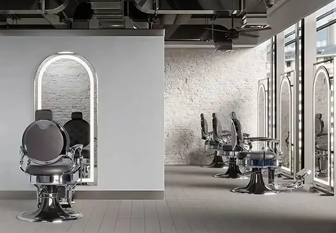 RIM_CP (1) Miroir de coiffure RIM CP - Poste de Coiffure RIM CP - poste de coiffure professionnel - poste de coiffage professionnel - mobilier de coiffure professionnel