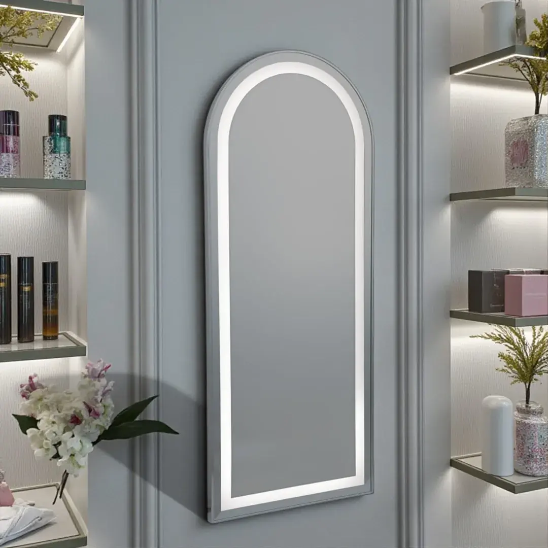 Miroir de coiffure RIM CP - Poste de Coiffure RIM CP - poste de coiffure professionnel - poste de coiffage professionnel - mobilier de coiffure professionnel