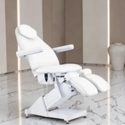 BRINLEY (1) Electric beauty treatment chair - Professional beauty table - High-end beauty chair - Professional beauty furniture - 4-motor electric chair - Heated treatment table - Adjustable beauty chair - Motorized beauty bed - Professional spa equipment - Premium PU beauty chair