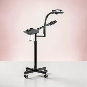 Vapozone professionnel -Appareil vapeur visage -Vaporisateur esthétique - Vapeur ozone esthétique - Vapozone avec lampe loupe - Équipement soins du visage - Vapozone multifonction - Machine vapeur institut beauté - Vapozone LED professionnel - Appareil nettoyage de peau