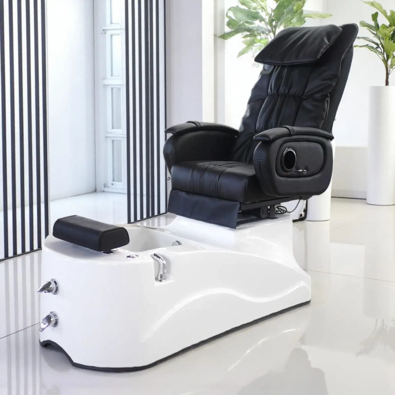 GLORIE Fauteuil de pédicure SPA Hydromassage GLORIES - Fauteuil de pédicure avec système hydro-massage - Mobilier esthétique professionnel - Fauteuils Pédicure Spa Massant Professionnel - Fauteuil Pédicure Spa Électrique