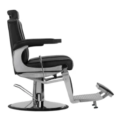 Fauteuil de barbier anders black - Fauteuil barbier Anders black - chaise barbier Anders black - mobilier de coiffure professionnel - Fauteuil barbier professionnel