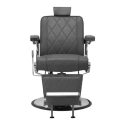 Fauteuil de barbier anders grey - Fauteuil barbier Anders grey - chaise barbier Anders grey - mobilier de coiffure professionnel - Fauteuil barbier professionnel