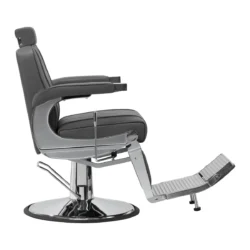 Fauteuil de barbier anders grey - Fauteuil barbier Anders grey - chaise barbier Anders grey - mobilier de coiffure professionnel - Fauteuil barbier professionnel
