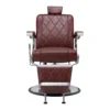 Fauteuil de barbier Anders Red - Fauteuil barbier Anders Red - chaise barbier Anders Red - mobilier de coiffure professionnel - Fauteuil barbier professionnel
