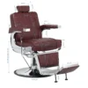 Fauteuil de barbier Anders Red - Fauteuil barbier Anders Red - chaise barbier Anders Red - mobilier de coiffure professionnel - Fauteuil barbier professionnel