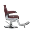 Fauteuil de barbier Anders Red - Fauteuil barbier Anders Red - chaise barbier Anders Red - mobilier de coiffure professionnel - Fauteuil barbier professionnel