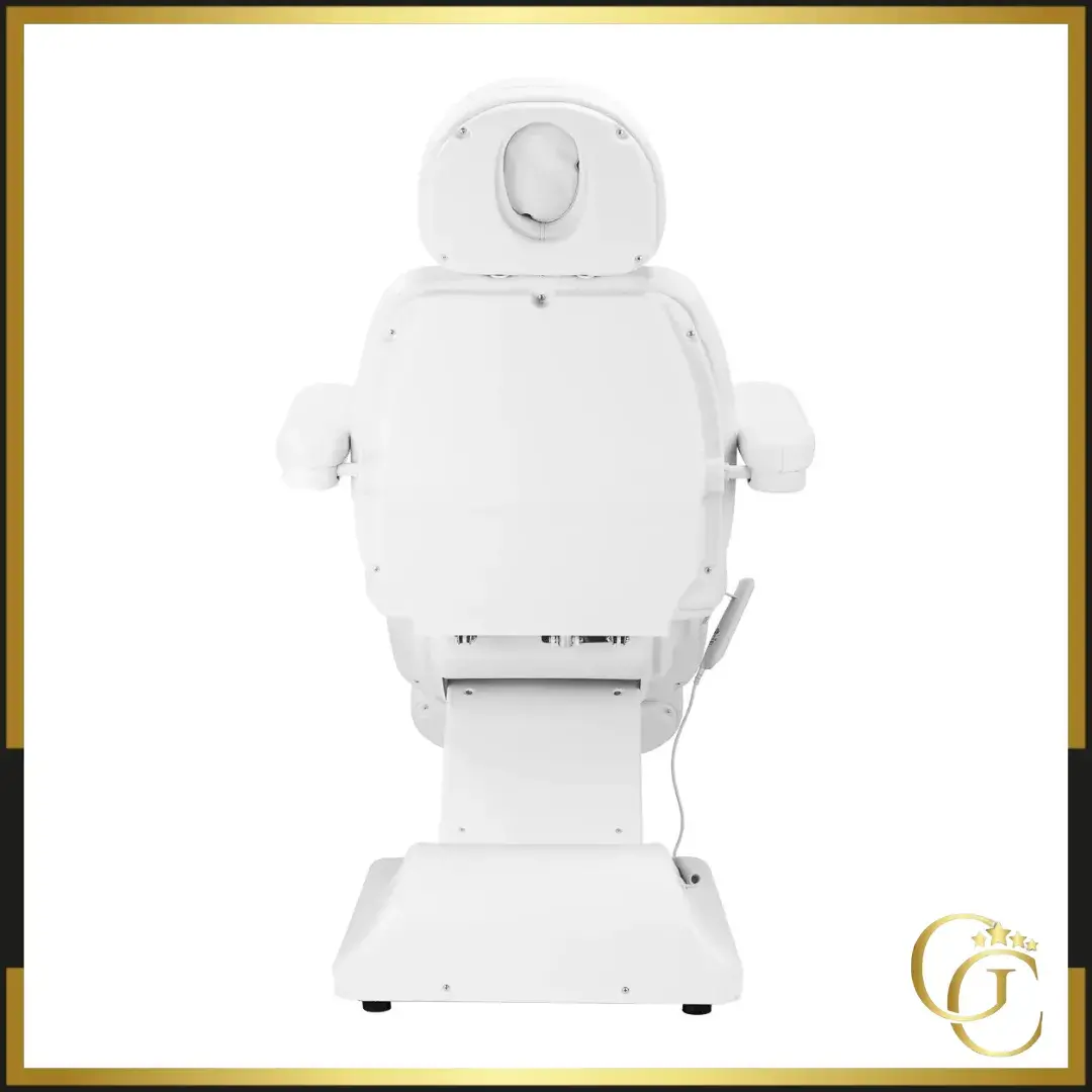 Fauteuil Esthétique Électrique Sillon Luxury Blanc - Fauteuil de soins esthétique électrique - fauteuil esthétique électrique professionnel - Mobilier esthétique professionnel - Mobilier professionnel institut de beauté