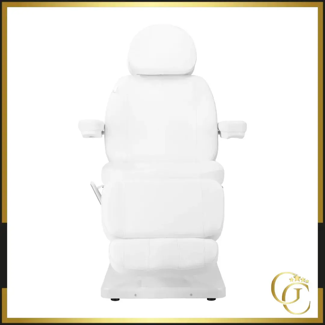 Fauteuil Esthétique Électrique Sillon Luxury Blanc - Fauteuil de soins esthétique électrique - fauteuil esthétique électrique professionnel - Mobilier esthétique professionnel - Mobilier professionnel institut de beauté