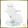 Fauteuil Esthétique Électrique Sillon Luxury Blanc - Fauteuil de soins esthétique électrique - fauteuil esthétique électrique professionnel - Mobilier esthétique professionnel - Mobilier professionnel institut de beauté