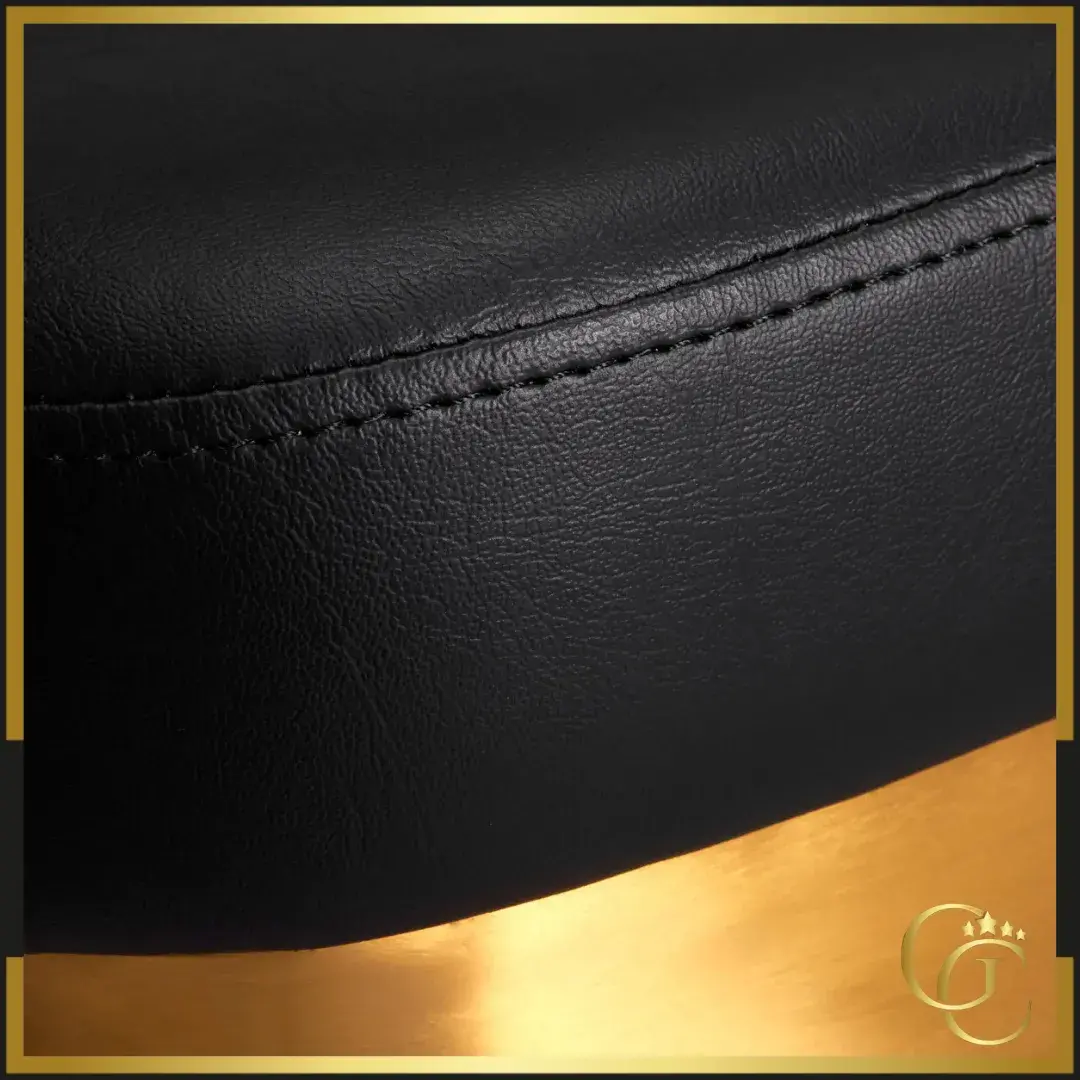 Fauteuil de coiffure GRANDA Gold Black - Chaise de coiffure GRANDA Gold Black - mobilier de coiffure professionnel - fauteuil de coiffure professionnel - meuble pour salon de coiffure