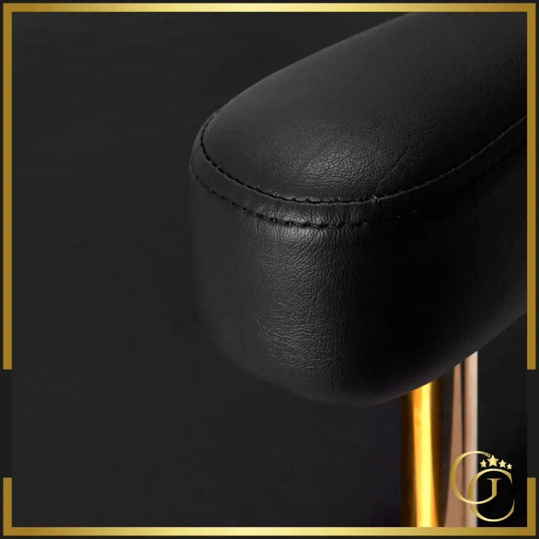 Fauteuil de coiffure GRANDA Gold Black - Chaise de coiffure GRANDA Gold Black - mobilier de coiffure professionnel - fauteuil de coiffure professionnel - meuble pour salon de coiffure