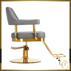Fauteuil de coiffure granda gold grey - Chaise de coiffure GRANDA Gold grey - professional styling furniture - professional styling chair - salon furniture