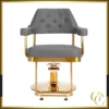 Fauteuil de coiffure granda gold grey - Chaise de coiffure GRANDA Gold grey - mobilier de coiffure professionnel - fauteuil de coiffure professionnel - meuble pour salon de coiffure