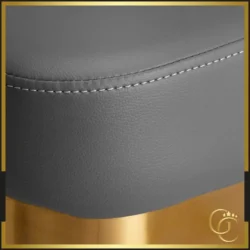 Fauteuil de coiffure granda gold grey - Chaise de coiffure GRANDA Gold grey - professional styling furniture - professional styling chair - salon furniture
