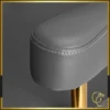 Fauteuil de coiffure granda gold grey - Chaise de coiffure GRANDA Gold grey - mobilier de coiffure professionnel - fauteuil de coiffure professionnel - meuble pour salon de coiffure