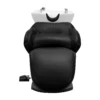 Trycho Black (11) Bac à shampoing Électrique trycho black - Bac de lavage électrique Trycho - Bac à Shampoing électrique professionnel - Bac à Shampoing salon de coiffure - mobilier de coiffure professionnel