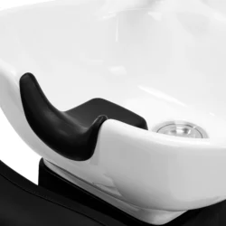 Trycho Black (13) Bac à shampoing Électrique trycho black - Bac de lavage électrique Trycho - Bac à Shampoing électrique professionnel - Bac à Shampoing salon de coiffure - mobilier de coiffure professionnel