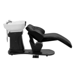 Trycho Black (7) Bac à shampoing Électrique trycho black - Bac de lavage électrique Trycho - Bac à Shampoing électrique professionnel - Bac à Shampoing salon de coiffure - mobilier de coiffure professionnel