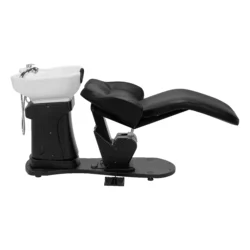 Trycho Black (8) Bac à shampoing Électrique trycho black - Bac de lavage électrique Trycho - Bac à Shampoing électrique professionnel - Bac à Shampoing salon de coiffure - mobilier de coiffure professionnel